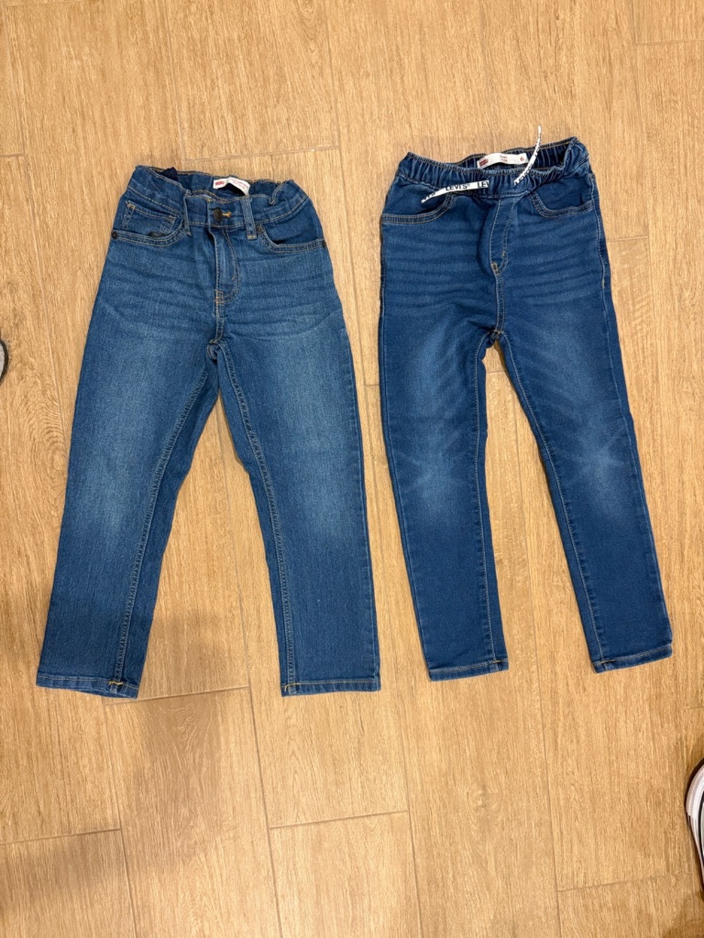 Kids Blue Denim Jeans - Pair of Stretch Jeans